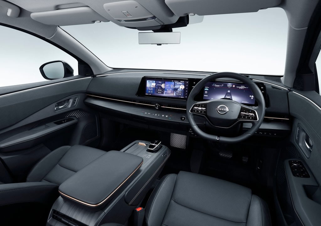 2021 Yeni Nissan Ariya Kokpiti