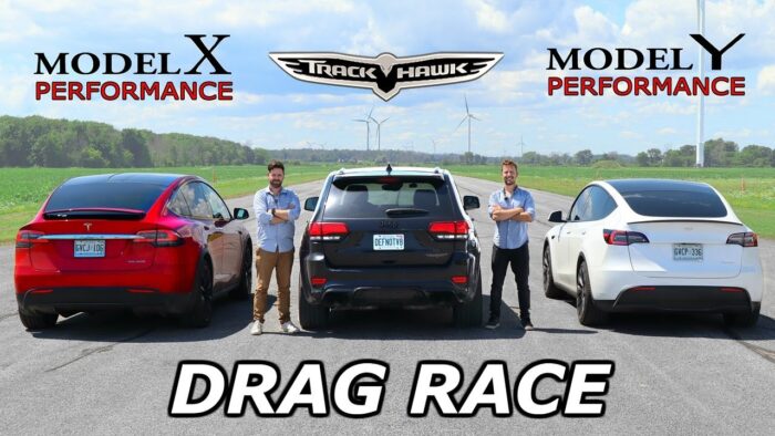 Hangisi Geçer? Jeep Trackhawk – Model Y Performance – Model X Performance