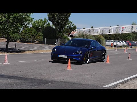 Yeni Porsche Taycan Turbo S Geyik Testi Yayınlandı