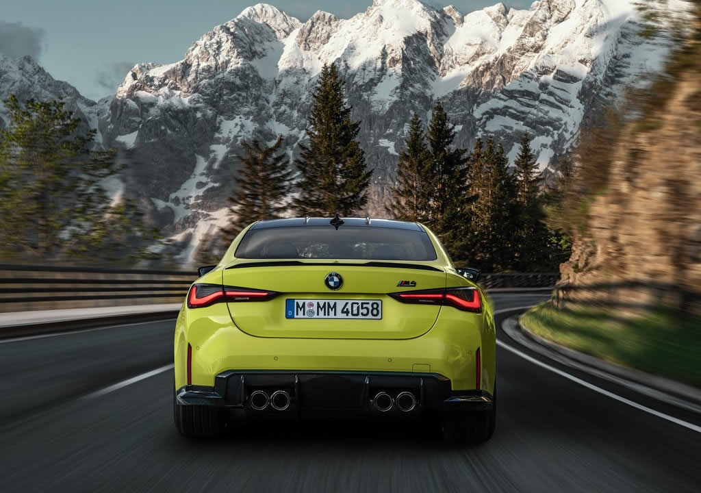 2021 Yeni BMW M4 Competition G82 Arkası