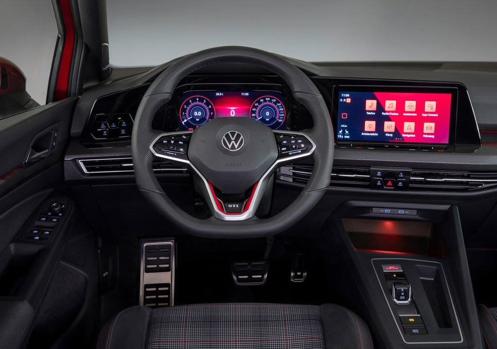2021 Yeni Kasa Volkswagen Golf 8 GTI İçi