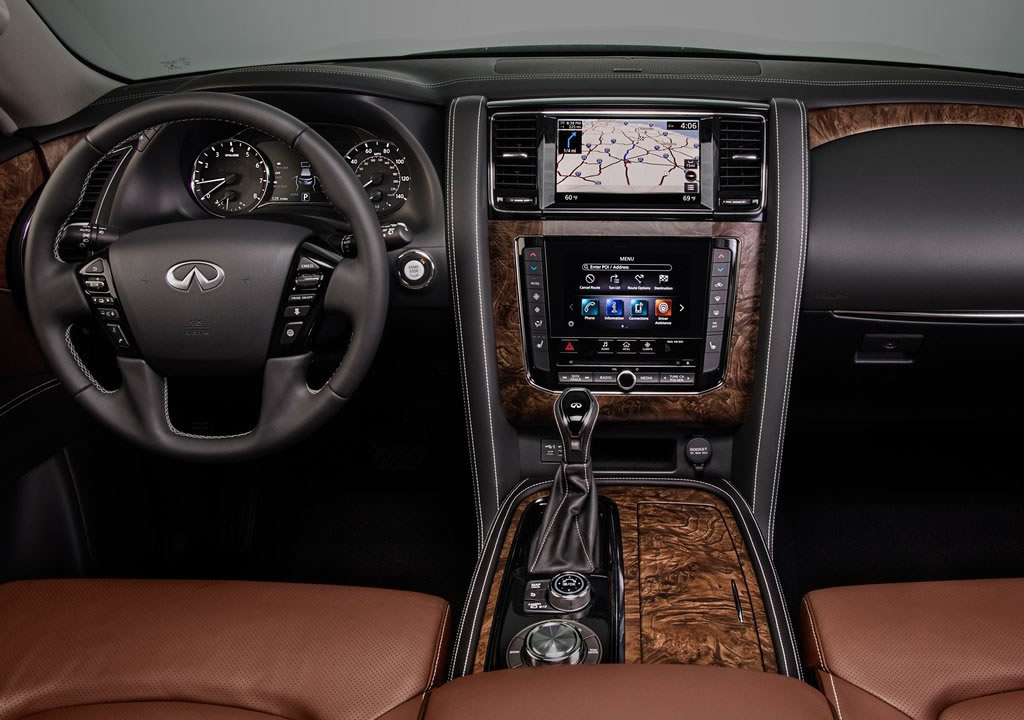2021 Infiniti QX80 Kokpiti
