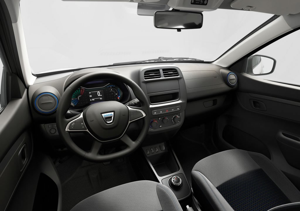2022 Yeni Dacia Spring İçi