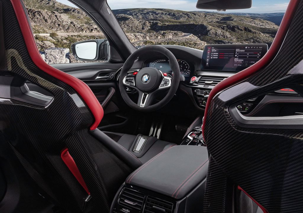 2022 Yeni BMW M5 CS İçi