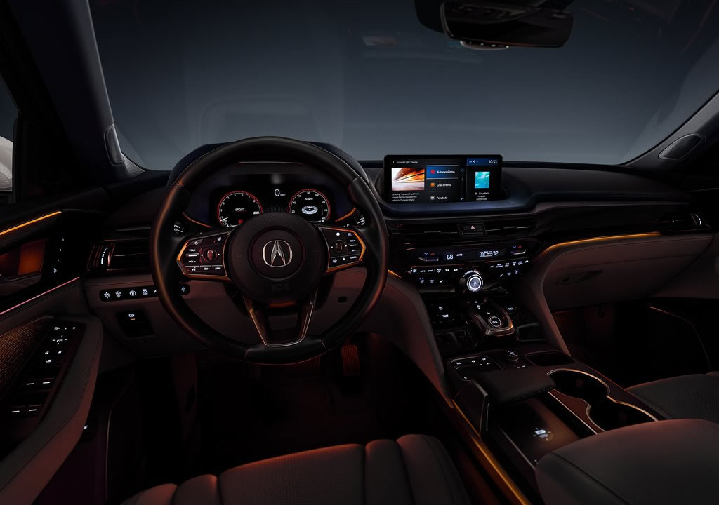 2022 Yeni Acura MDX İçi