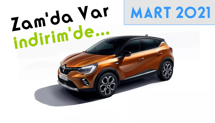 Renault Mart 2021 Fiyat Listesi Açıklandı