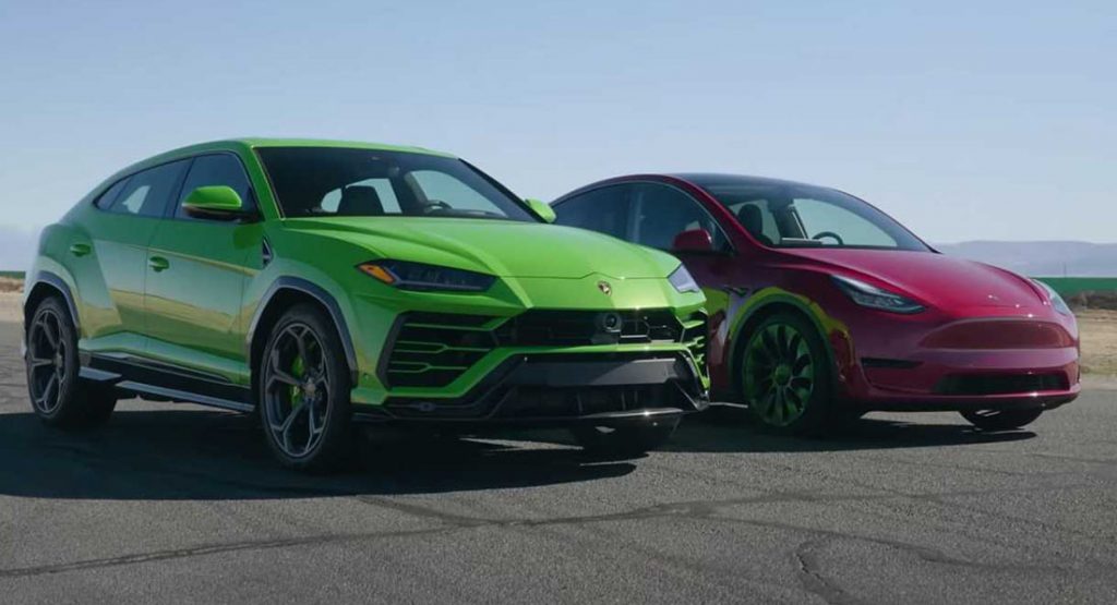 Hangisi Geçer? Tesla Model Y – Lamborghini Urus