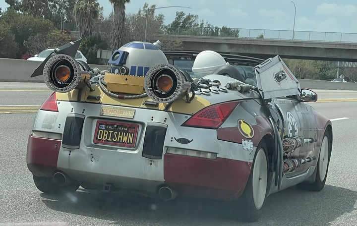 Star Wars Temalı Nissan 350Z 