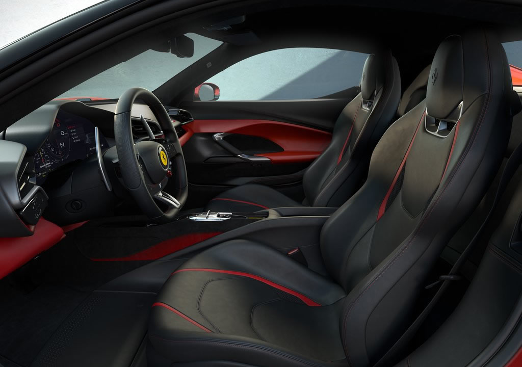 Yeni Ferrari 296 GTB İçi