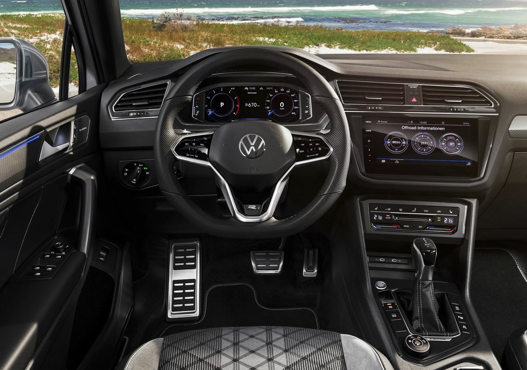 Makyajlı 2022 Volkswagen Tiguan Allspace İçi