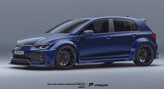 Prior Design 2022 VW Golf GTI MK8 Body Kiti Tanıtıldı