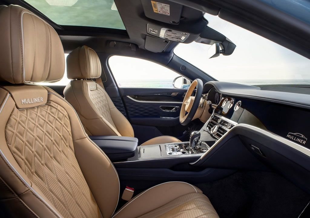 2022 Yeni Bentley Flying Spur Mulliner Kokpiti