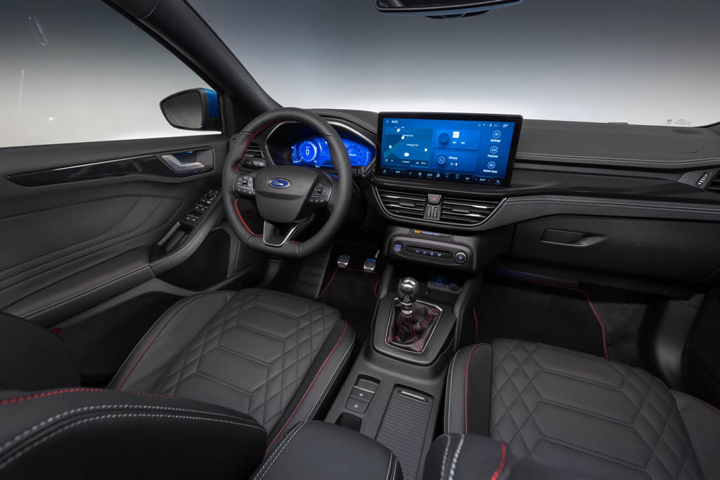 Makyajlı 2022 Ford Focus Kokpiti