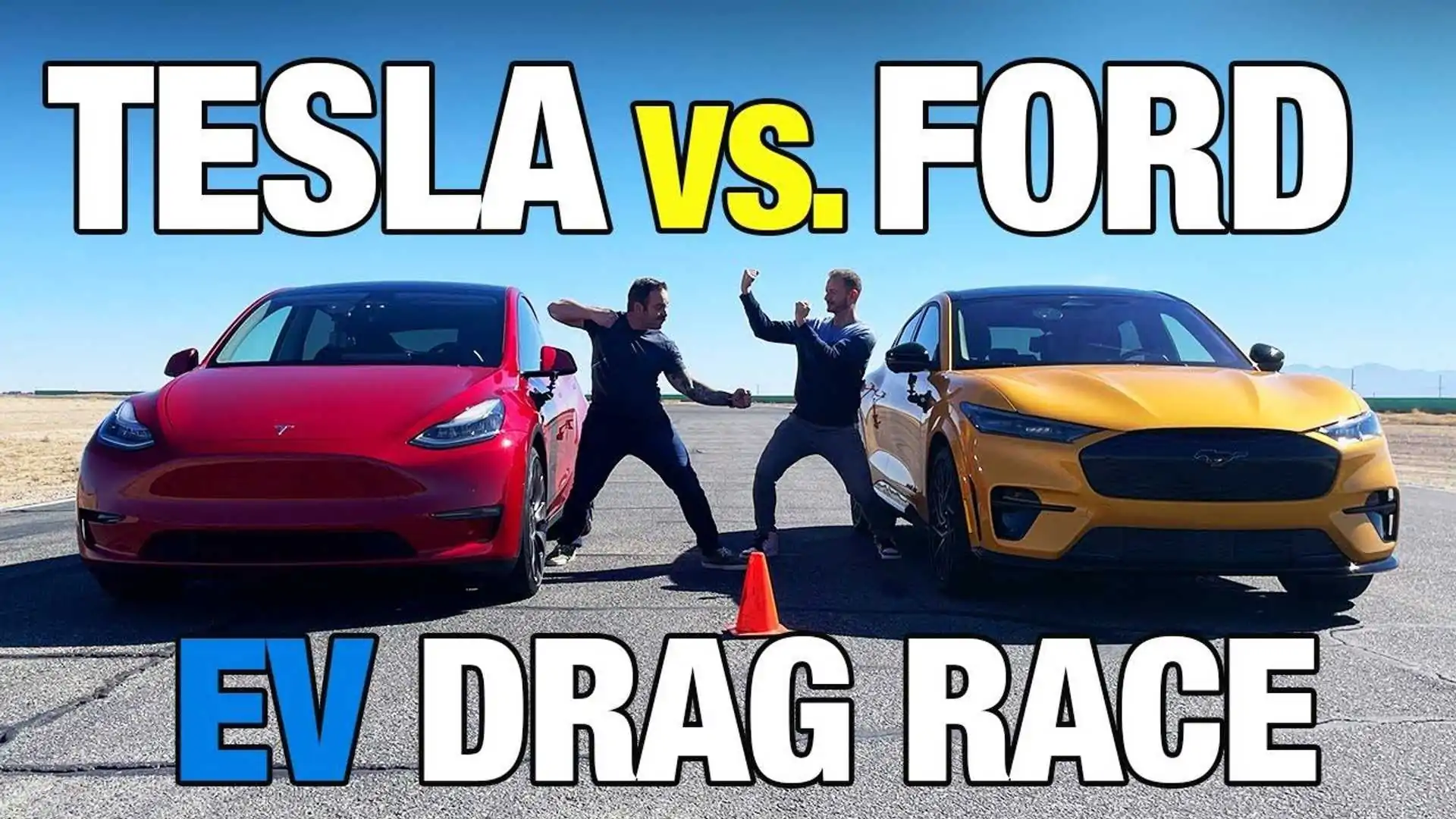 Drag: Ford Mustang Mach-E GT – Tesla Model Y Performance