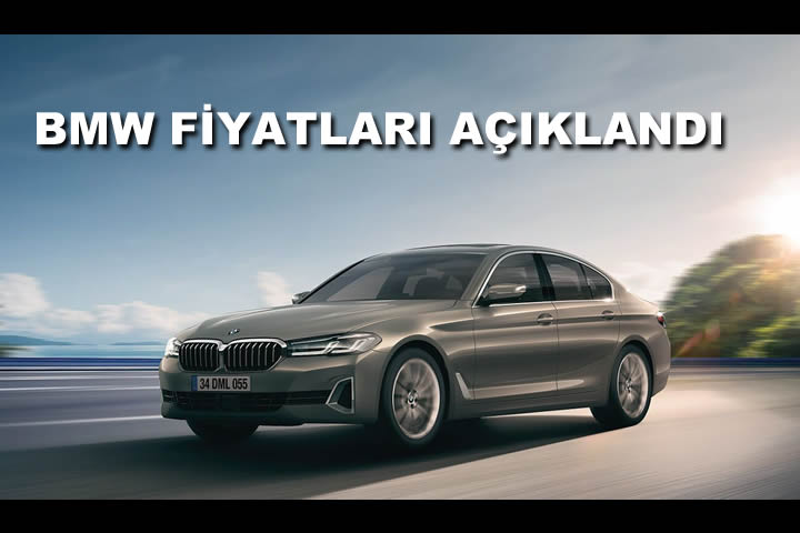 BMW Ocak 2022 Fiyat Listesi Açıklandı