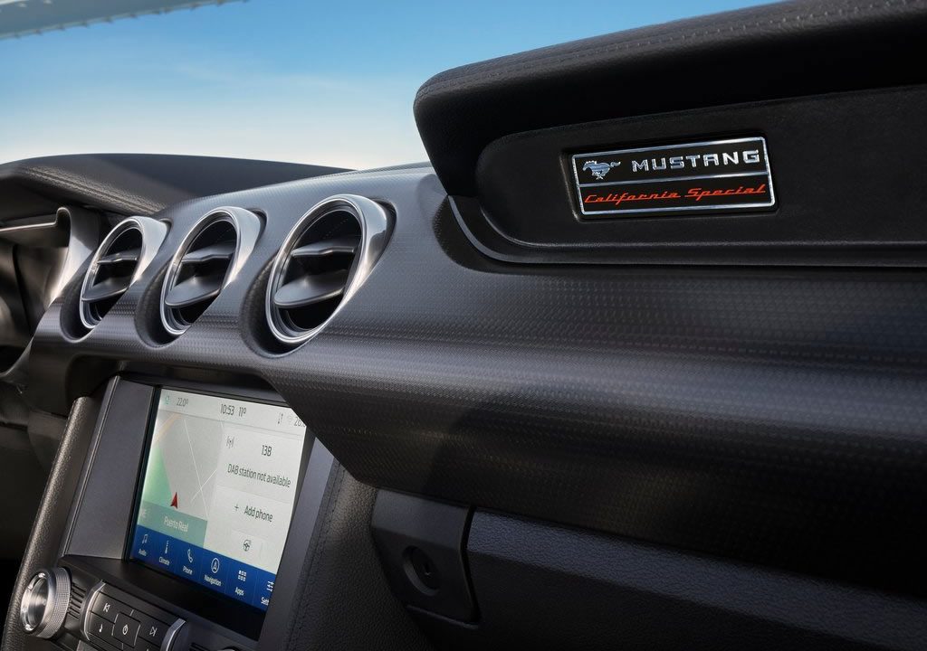 2022 Yeni Ford Mustang California Special İçi