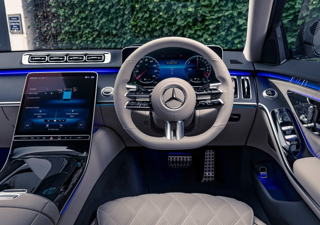 2022 Yeni Mercedes-Benz S580e L Kokpiti