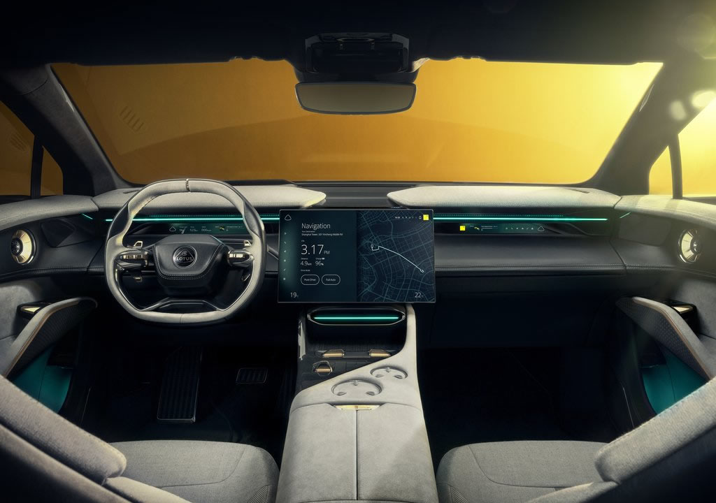 2023 Lotus Eletre Kokpiti