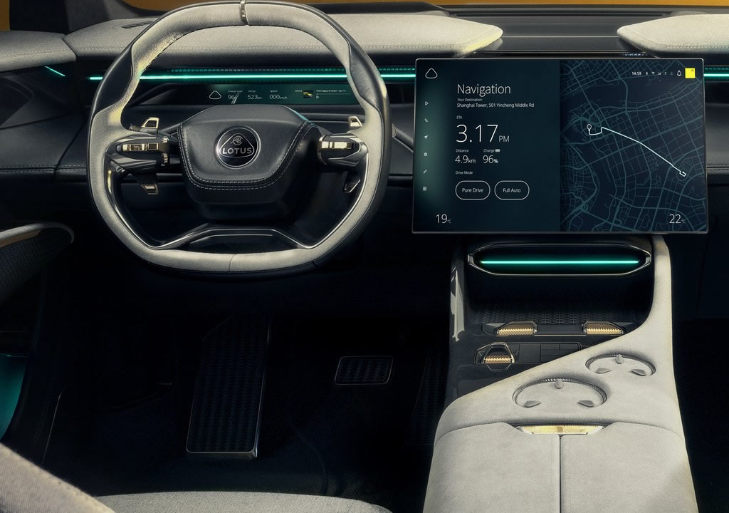 2023 Lotus Eletre İçi