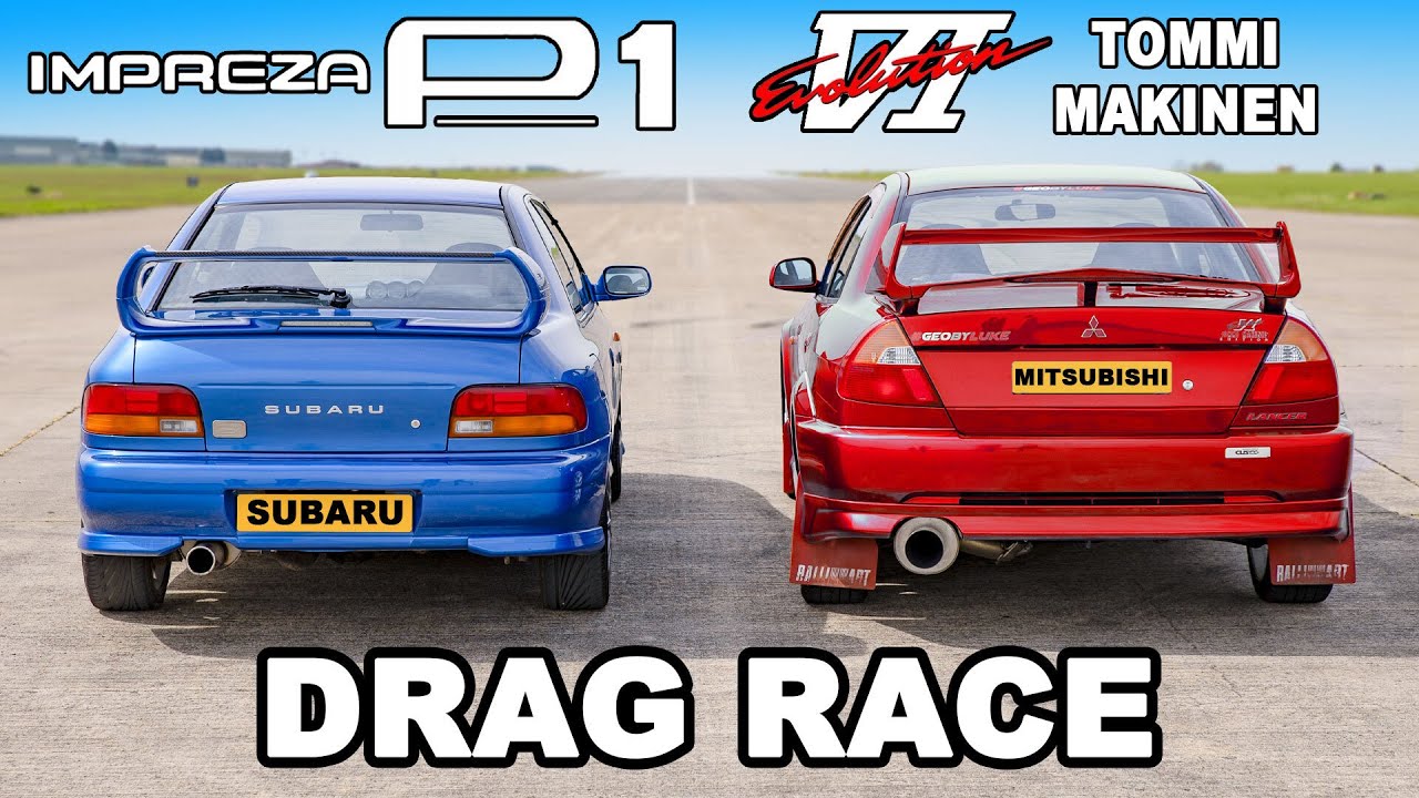 Drag: Subaru Impreza P1 – Mitsubishi Evo