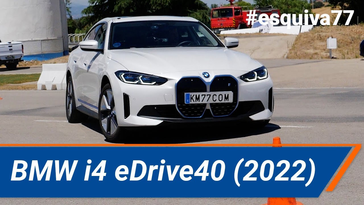 2022 BMW i4 eDrive40 Coupe Geyik Testi Yayınlandı