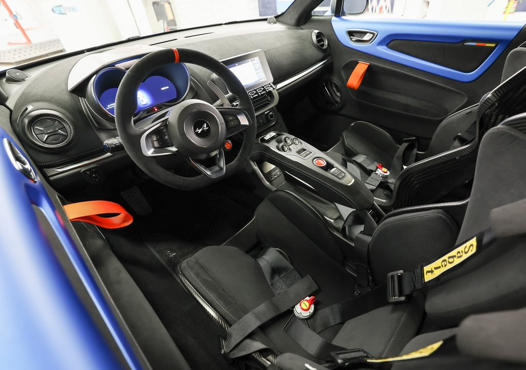 2023 Alpine A110 R Kokpiti