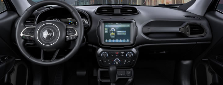 2023 Jeep Renegade e-Hybrid 1.5 130 BG Kokpiti