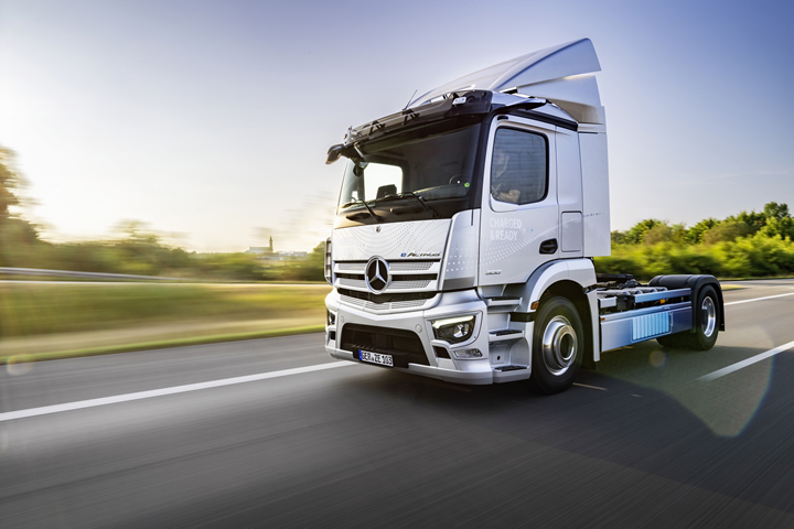 Elektrikli Mercedes-Benz eActros300 Türkiye’de Test Edilecek