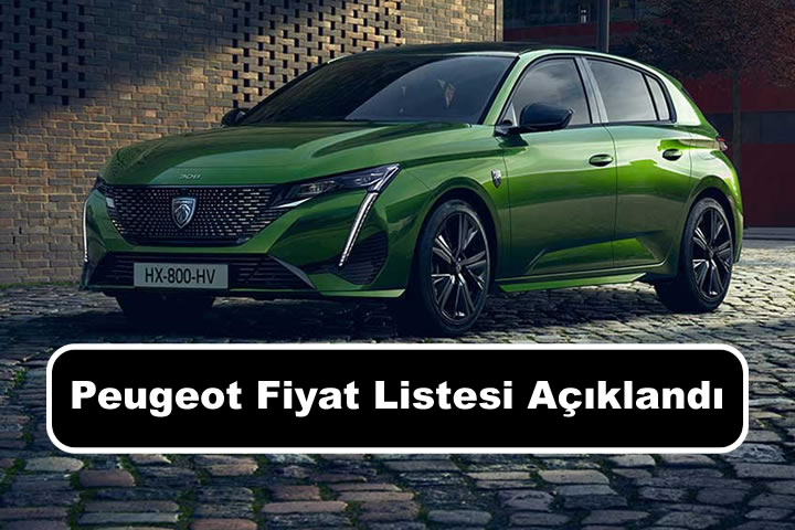Peugeot Haziran 2023 Fiyat Listesi Açıklandı