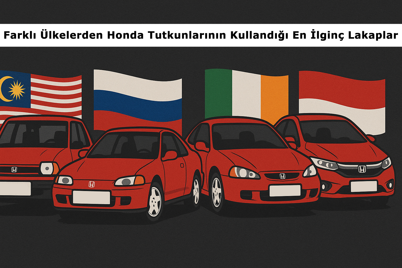 Farklı Ülkelerden Honda Tutkunlarının Kullandığı En İlginç Lakaplar