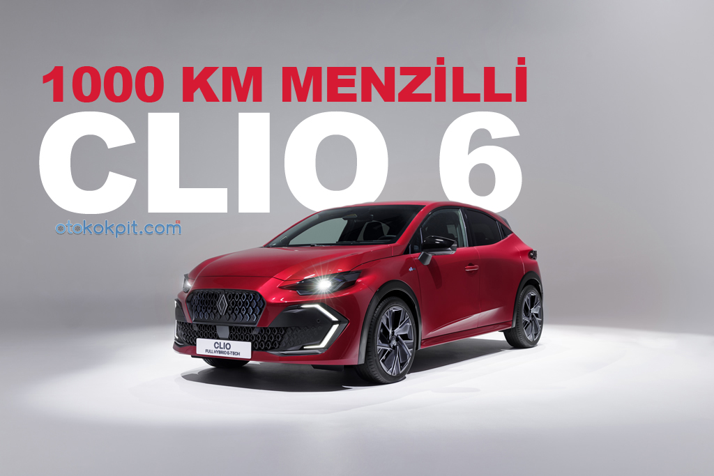 1000 KM Menzile Sahip: Yeni Kasa Renault Clio 6 Teknik Özellikleri ile Tanıtıldı