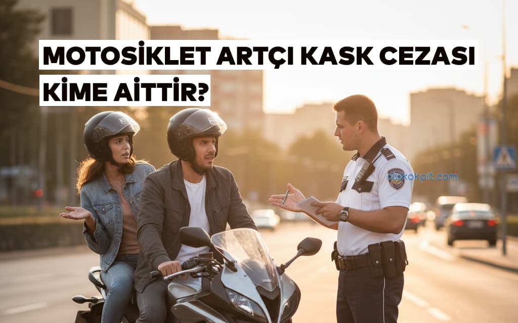 Motosiklet Artçı Kask Cezası Kime Aittir? – Cezası Ne Kadar? (2025)