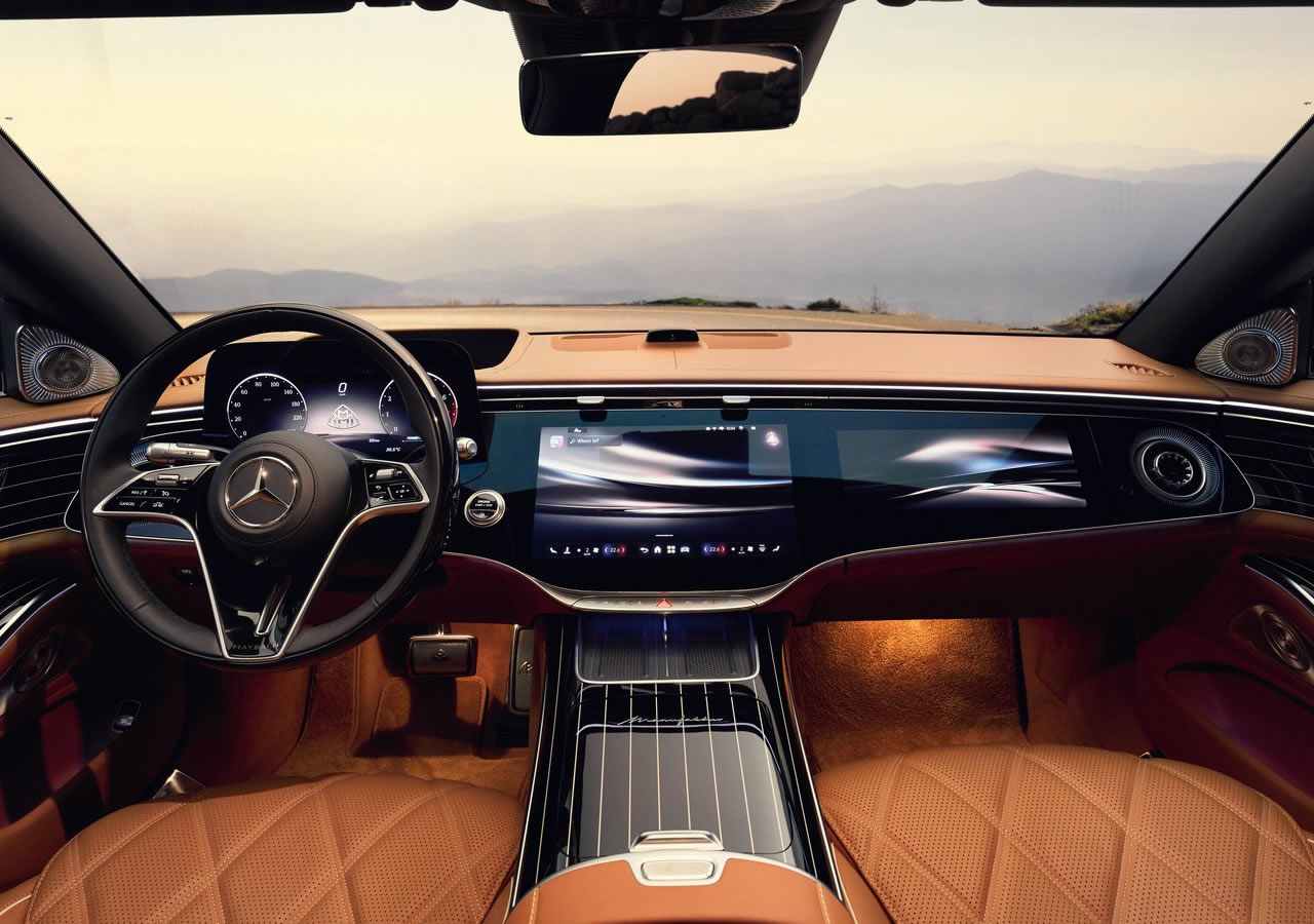 2027 Yeni Mercedes-Maybach S-Serisi Kokpiti