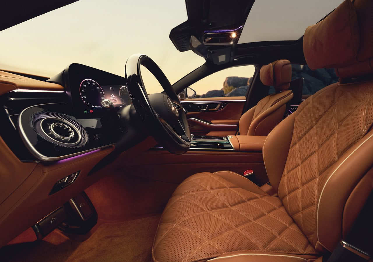 2027 Yeni Mercedes-Maybach S-Serisi İçi