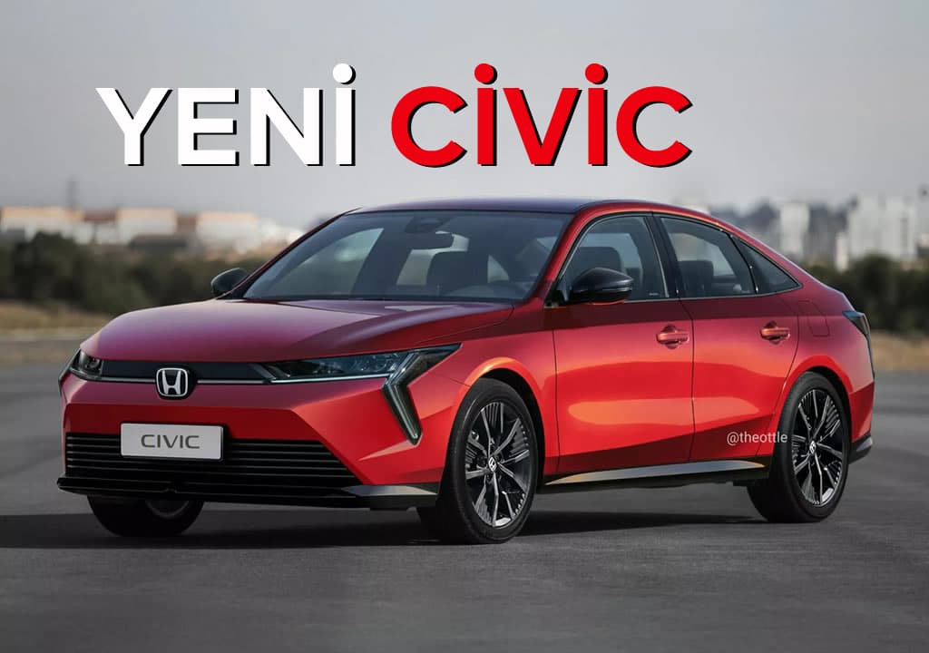 2028 Yeni Kasa Honda Civic Sedan (MK12) Geliyor