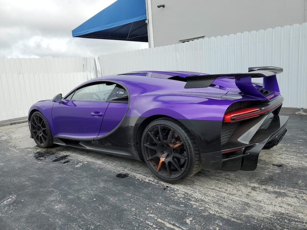 Kazalı Bugatti Chiron Toplamanın Maliyeti