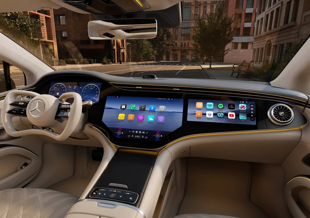 2027 Yeni Mercedes EQS Kokpiti