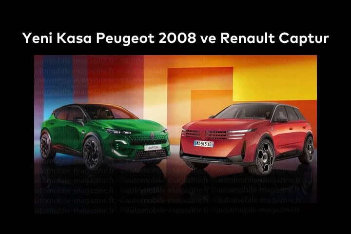2028 Yeni Kasa Peugeot 2008 (MK3) ve Renault Captur Geliyor!