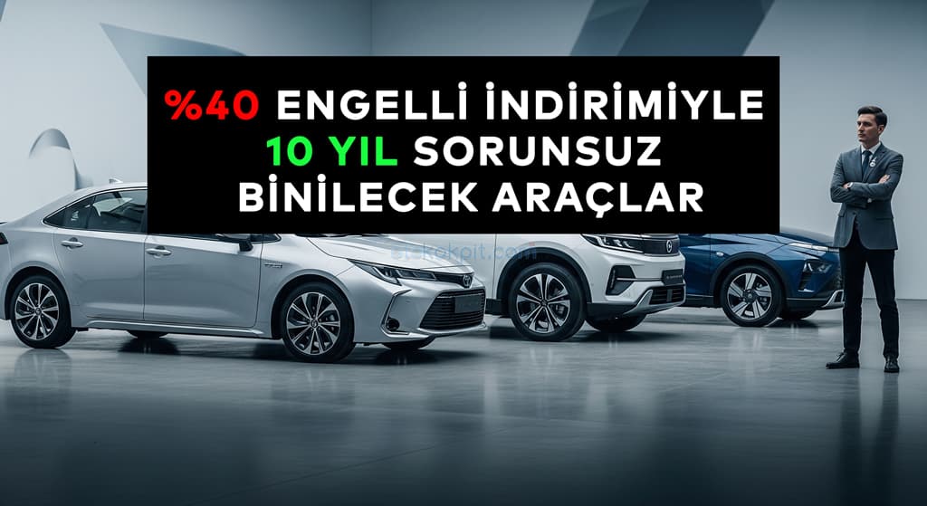 %40 Engelli İndirimiyle 10 Yıl Sorunsuz Binilecek Araçları İnceledik