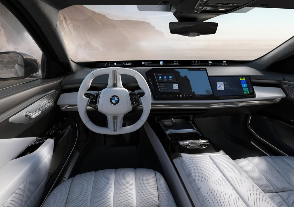Makyajlı 2027 BMW 7 Serisi Kokpiti