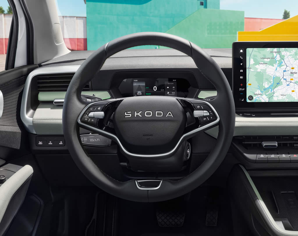 2027 Yeni Skoda Epiq Kokpiti