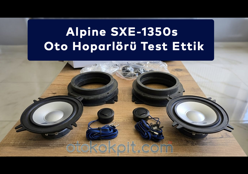 Alpine SXE-1350s Oto Hoparlörü Test Ettik – Almaya Değer Mi?