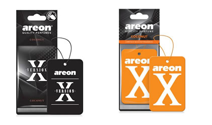 Areon X Summer Dream ve X Card Coconut Oto Araç Kokuları