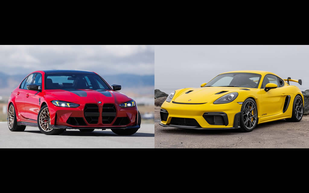 BMW M3 CS Handschalter - Cayman GT4 RS Karşılaştırma