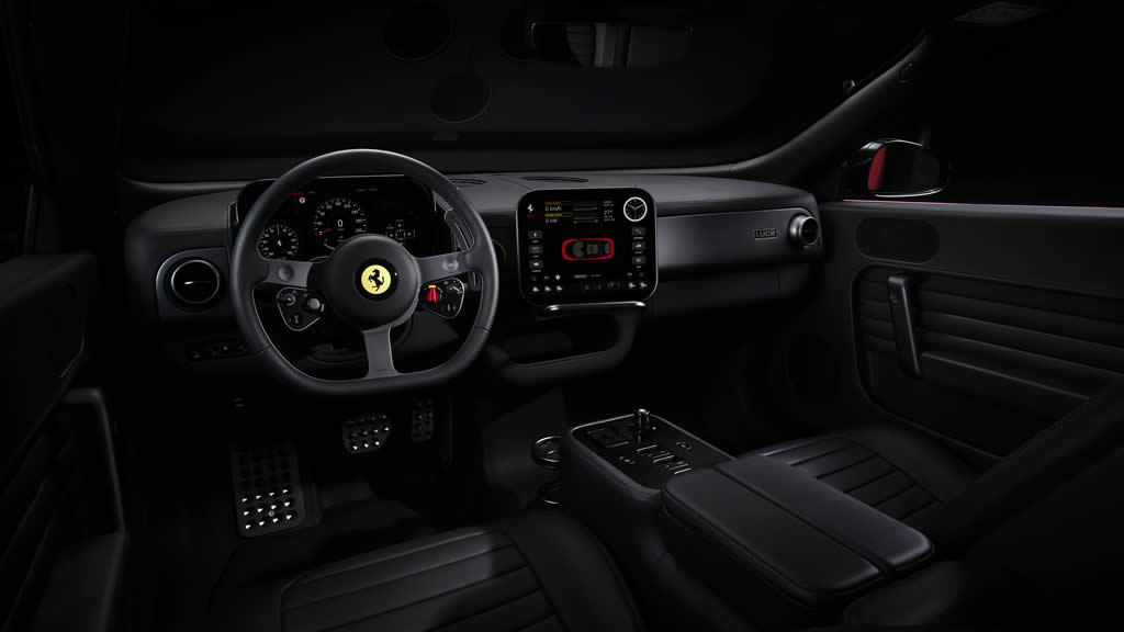 Elektrikli Ferrari Luce Kokpiti
