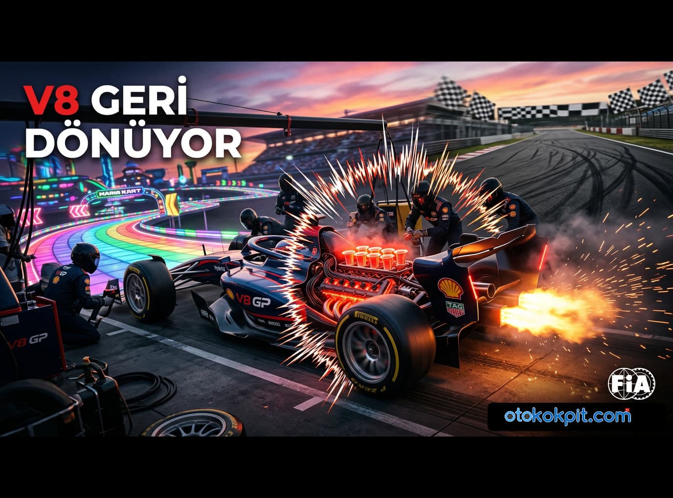 FIA Başkanından Müjde: V8 Motorlar, Formula 1’e Geri Dönüyor