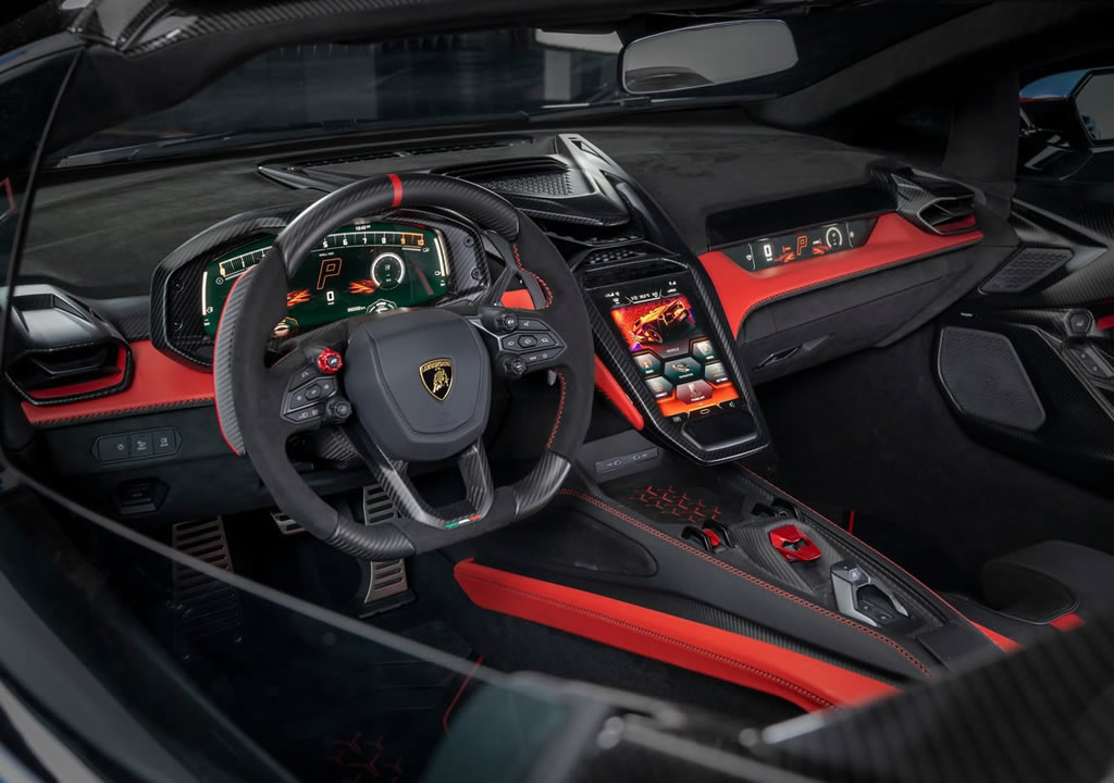 Lamborghini Fenomeno Roadster İçi