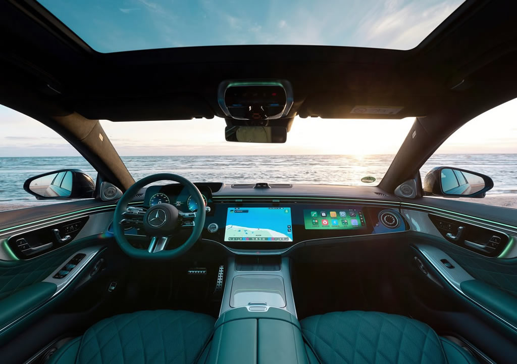 Makyajlı 2027 Mercedes S-Serisi Kokpiti