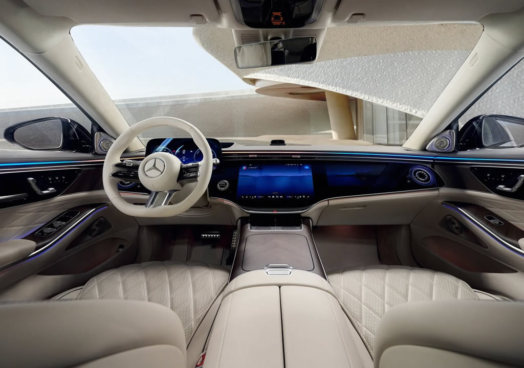 Makyajlı 2027 Mercedes S-Serisi İçi