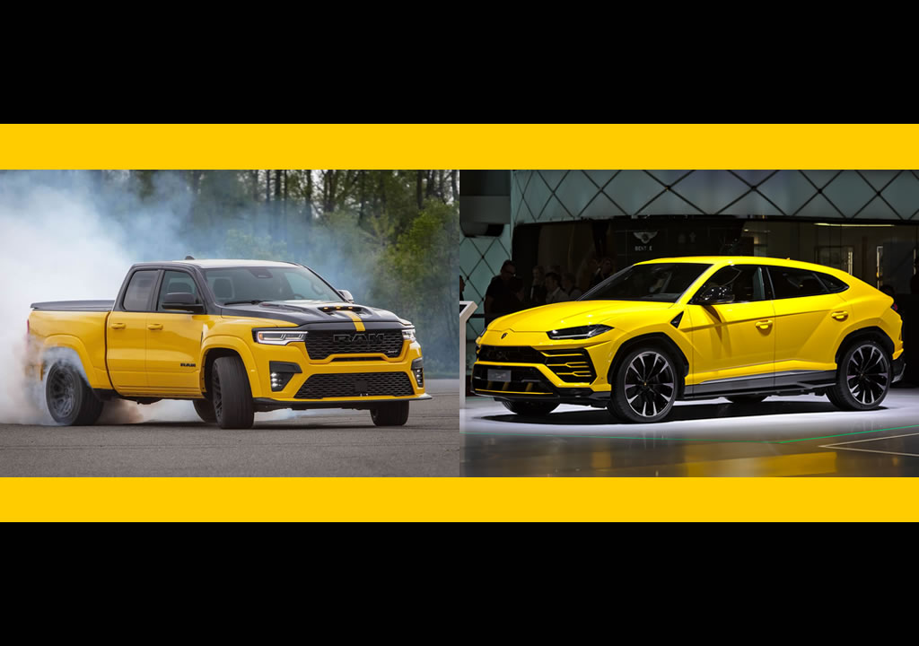 Ram Rumble Bee SRT vs. Lamborghini Urus